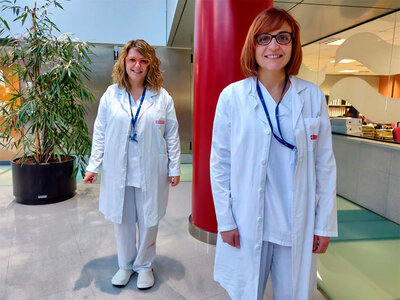 Àngels Pagès i Carol Rodríguez, noves supervisores d'infermeria