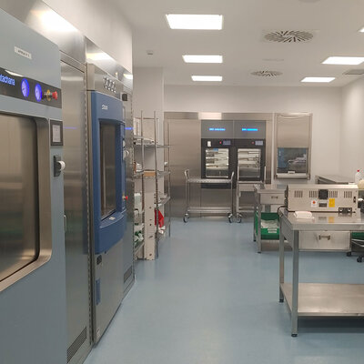 Nova unitat d'esterilització vertical - Hospital de Palamós