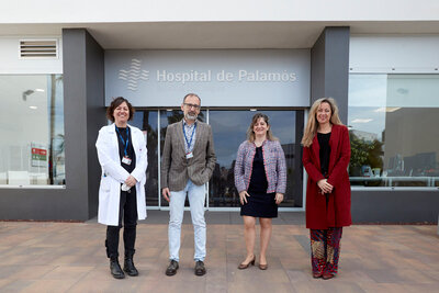 Maria Puig visita Hospital de Palamós