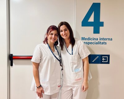 Natàlia Serra i Carol Rodríguez