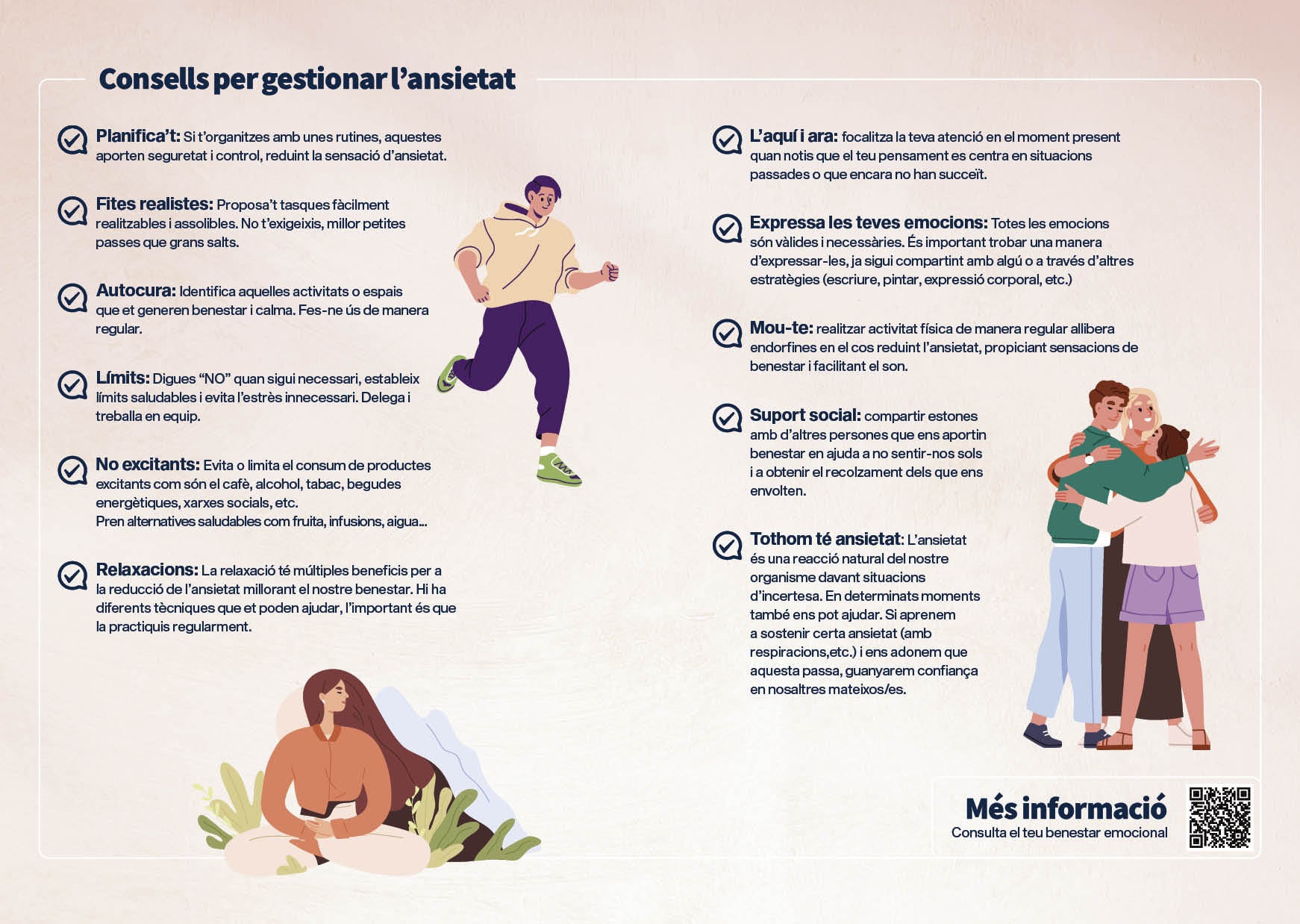 Consells per a gestió de l'ansietat